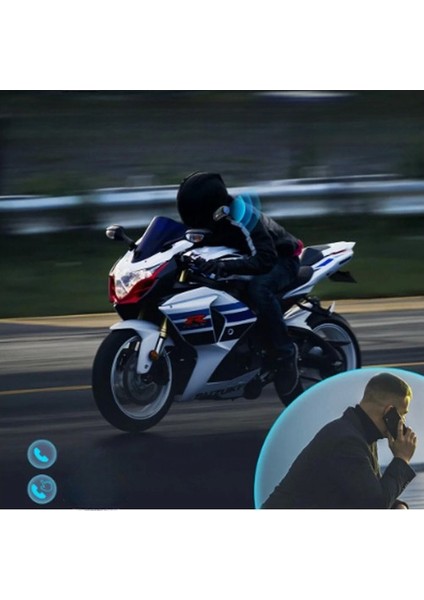 BT35 Kask Kulaklık Bluetooth 5.0 Motosiklet Interkom Su Geçirmez Kablosuz Kulaklık indirimleri