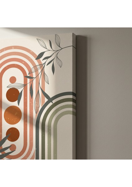 Soyut Geometrik ve Bitkisel Desenler Tablosu indirimleri