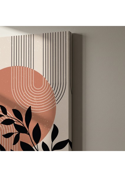 Soyut Minimalist Bitkisel Desen Tablosu indirimleri