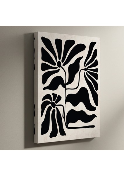 Soyut Bitkisel Desen Tablosu