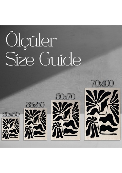 Soyut Bitkisel Desen Tablosu modelleri