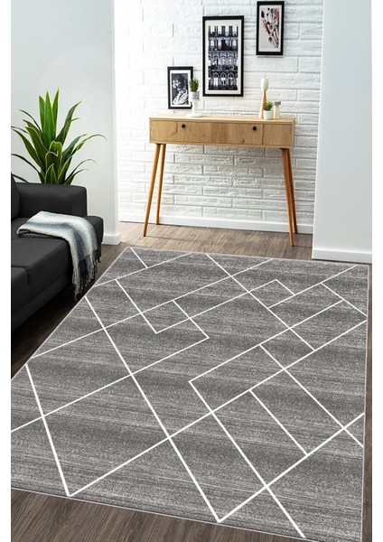 Dijital Kaymaz Yıkanabilir Modern Salon Halısı Mutfak Halısı Koridor Halısı Oval Halı Yolluk DC-4099
