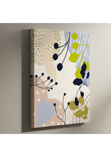 Soyut Bitkisel Desenler Tablosu