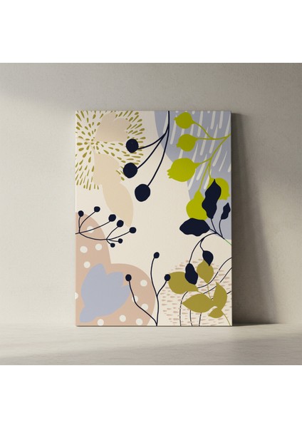 Soyut Bitkisel Desenler Tablosu fiyatları