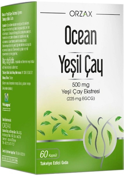 Green Tea Takviye Edici Gıda 60 Kapsül