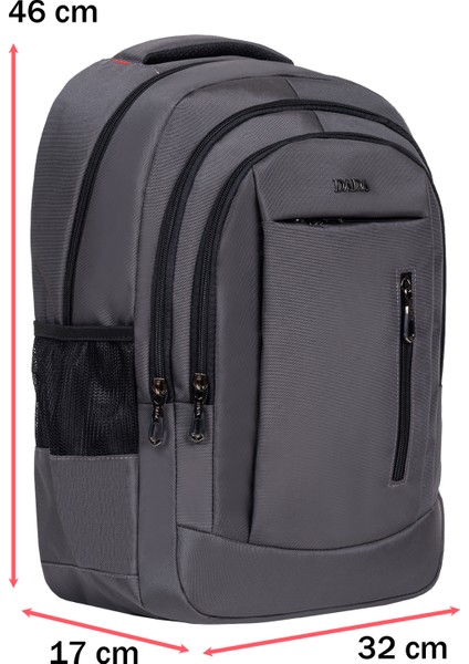 Unisex Okul Sırt Çantası Büyük Boy Çok Gözlü USB Type-C Su Geçirmez Oxford Kumaş Lise Üniversite fiyatları