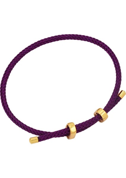 Renkli Örgü Ipli Ayarlanabilir Çelik Tel Bileklik fiyatları