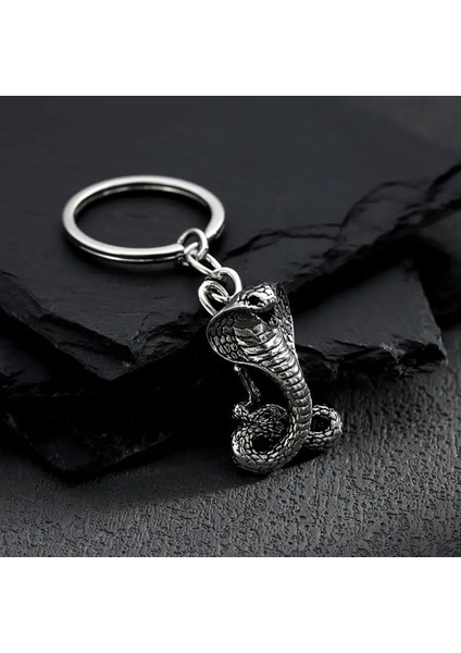 Kobra Yılanı Paslanmaz Çelik Anahtarlık fiyatları