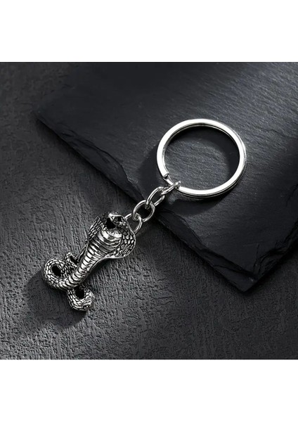 Kobra Yılanı Paslanmaz Çelik Anahtarlık fırsatları