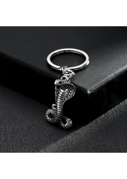 Kobra Yılanı Paslanmaz Çelik Anahtarlık indirimleri