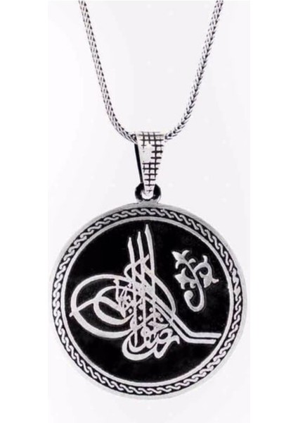 Çelik Baskılı Erkek Kolye