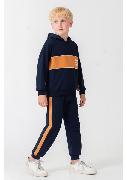 Erkek Çocuk Soul Fater Baskılı Alt Üst Eşofman Takımı AK7882 modelleri