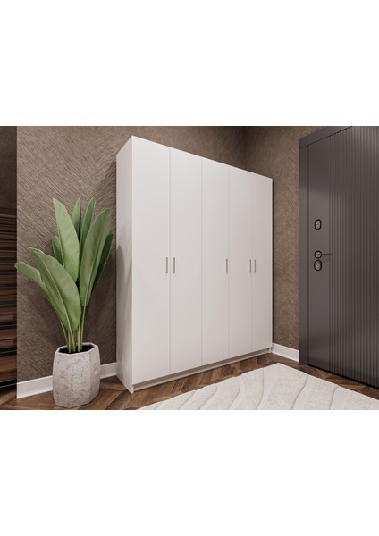 %100 Mdflam Vestiyer & Portmanto V-09 (150CM) modelleri