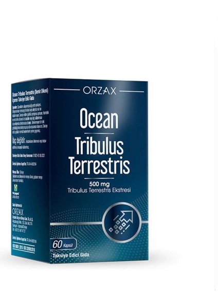 Tribulus Terrestris Takviye Edici Gıda 60 Kapsül