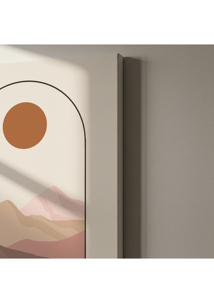 Minimalist Dağ Manzarası Tablosu indirimleri
