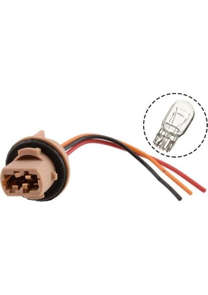93-1016 T20 Dipsiz Ampul Duyu (Tek Devre-Çift Devre) (Kablolu)