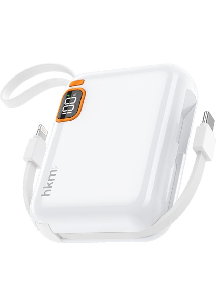 POWER DUO 10.000 Mah 20W, Pd 20W Hızlı Şarj Destekli, Type-C ve Lightning Kablolu Powerbank fırsatları
