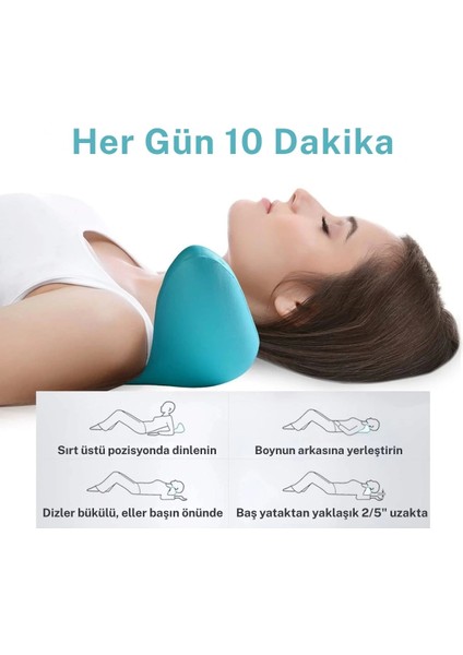 Boyun ve Omuz Gevşetici, Servikal Traksiyon Cihazı Akupunktur Boyun Omuz Sırt Desteği Masaj Yastığı, Boyun Sedye Masajı fiyatları