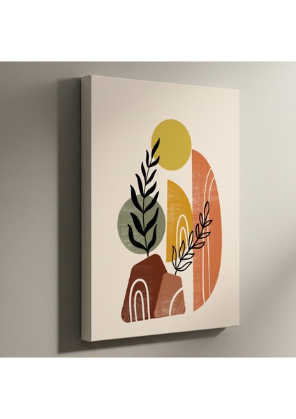 Soyut Bitkisel Desenler Tablosu