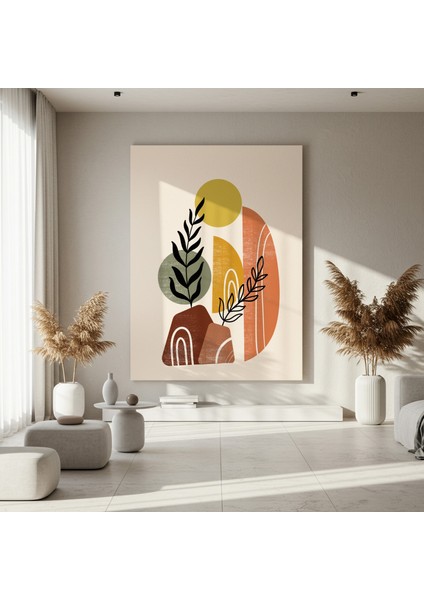 Soyut Bitkisel Desenler Tablosu fırsatları