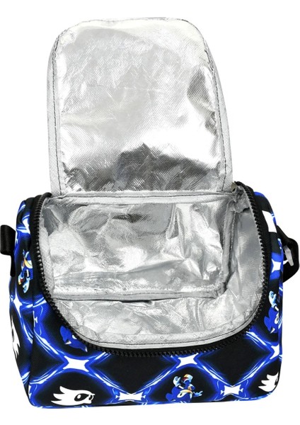 Ortopedik Sır Destekli Su Geçirmez Kumaş İlkokul Çantası Termal Beslenme+Kalemlik+Anahtarlık