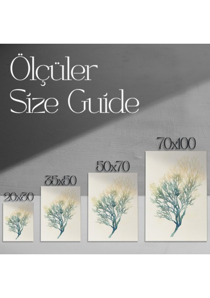 Soyut Mercan Resim Tablosu modelleri