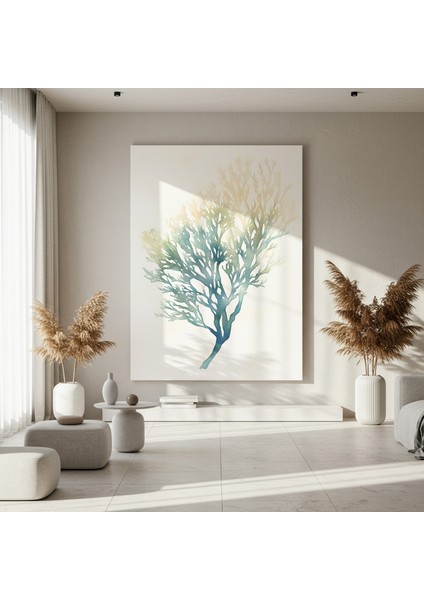 Soyut Mercan Resim Tablosu fırsatları