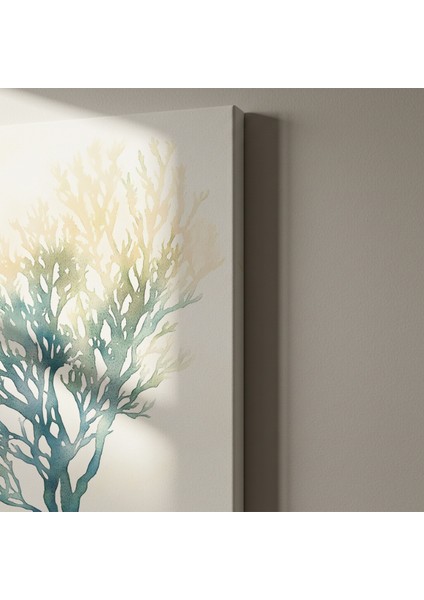 Soyut Mercan Resim Tablosu indirimleri