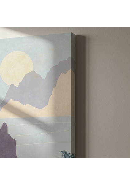 Sakin Manzara Soyut Sanat Tablosu indirimleri