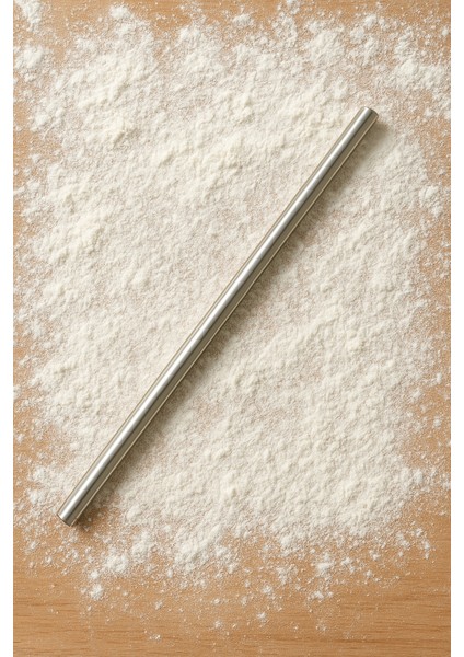 Paslanmaz Oklava 60 cm