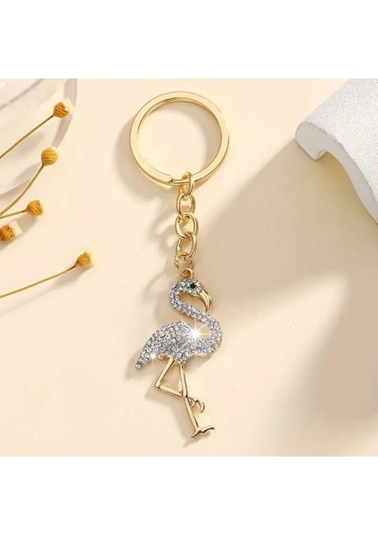 Zirkon Taşlı Kuğu Anahtarlık fiyatları