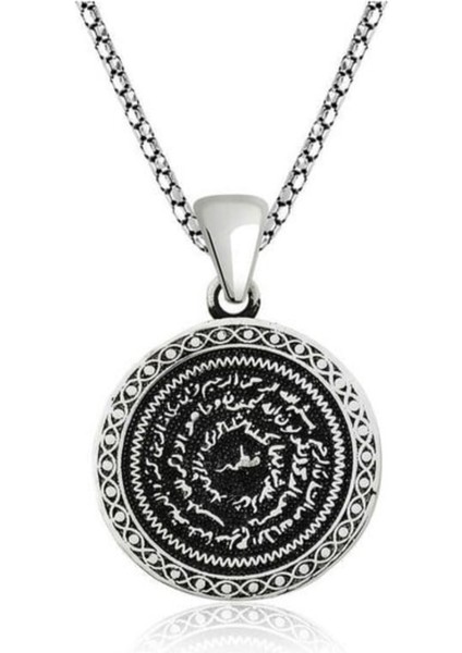 Çelik Baskılı Erkek Kolye