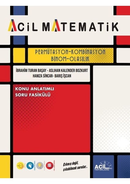 Acil 2026 Ayt Permütasyon Kombinasyon Binom Olasılık Konu Anlatımlı Soru Fasikülü
