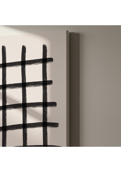 Soyut Minimalist Siyah Beyaz Tablo indirimleri