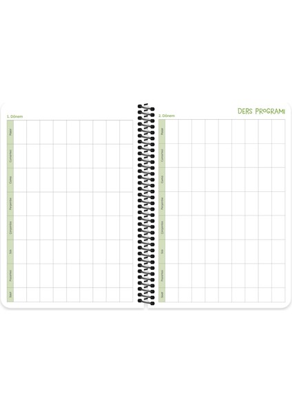 Hisli Şeyler A5 Spiralli Akademik Ajanda - Tutmayın Beni modelleri