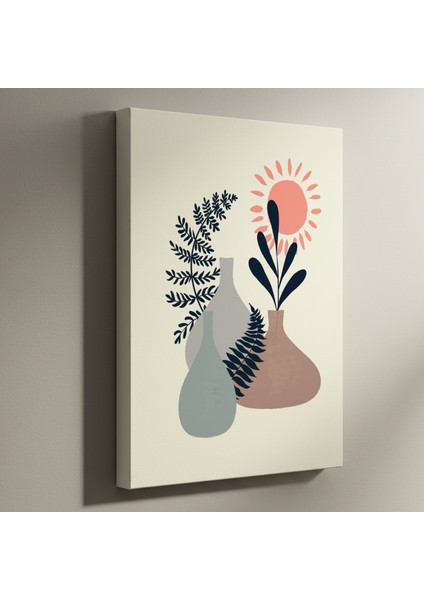 Soyut Bitkisel Desenler Tablosu