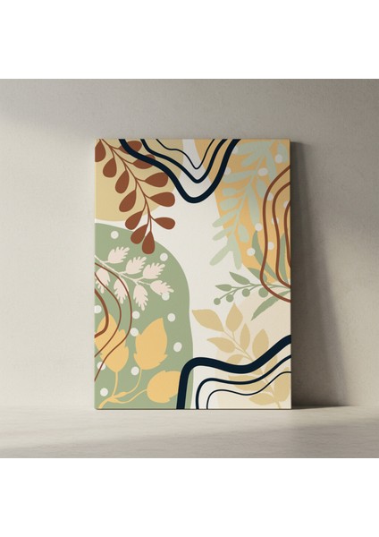 Soyut Botanik Desen Tablosu fiyatları