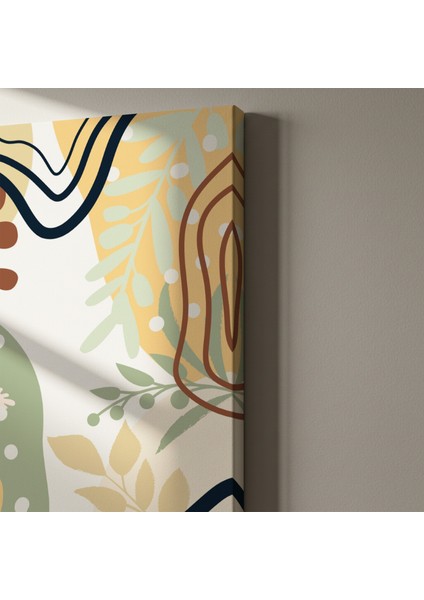 Soyut Botanik Desen Tablosu indirimleri