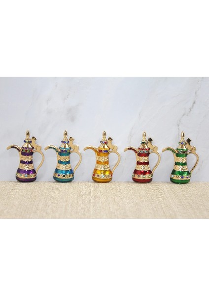 Swarovski Taşlı Minik Figür - Mini Ibrik