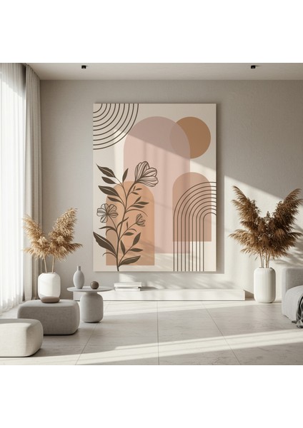 Modern Minimalist Botanik Desen Tablosu fırsatları