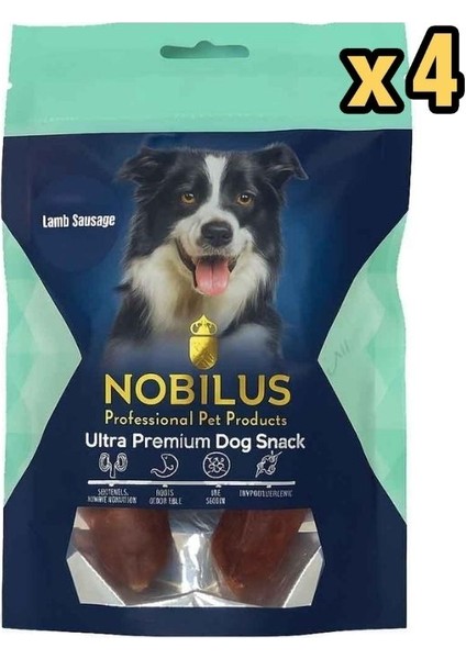 Köpek Ödül Maması Kuzu Etli Sosis 80 gr x 4 Adet
