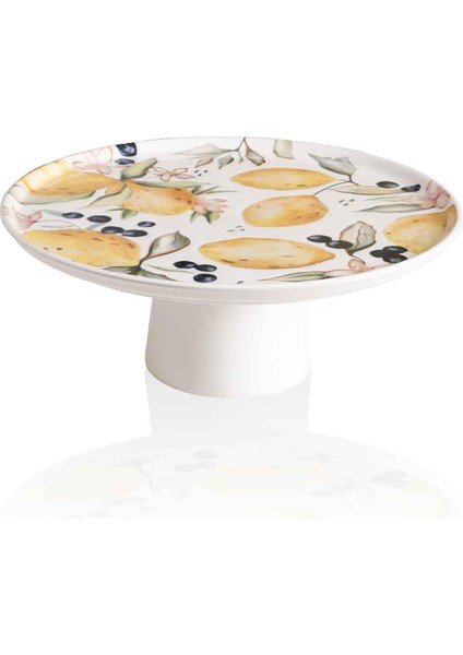 Limoncello Ayaklı Servis Tabağı 26 cm