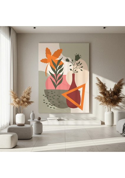 Soyut Bitkisel Desenler Tablosu fırsatları