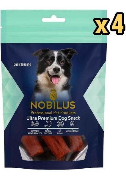 Köpek Ödül Maması Ördekli Sosis 80 gr x 4 Adet