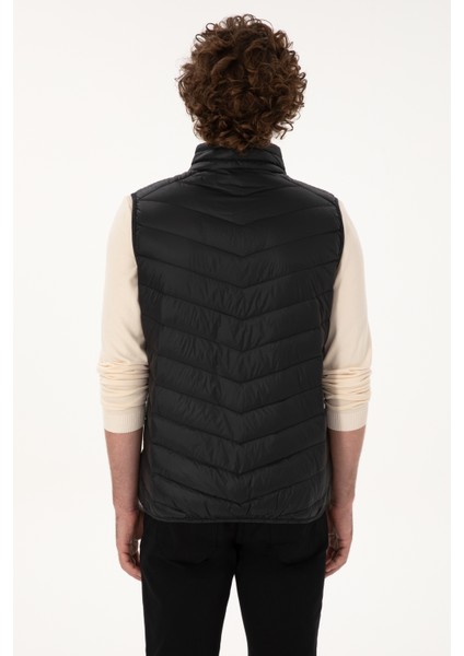 Erkek Siyah Yelek (Dokuma) 50310045-VR046 indirimleri