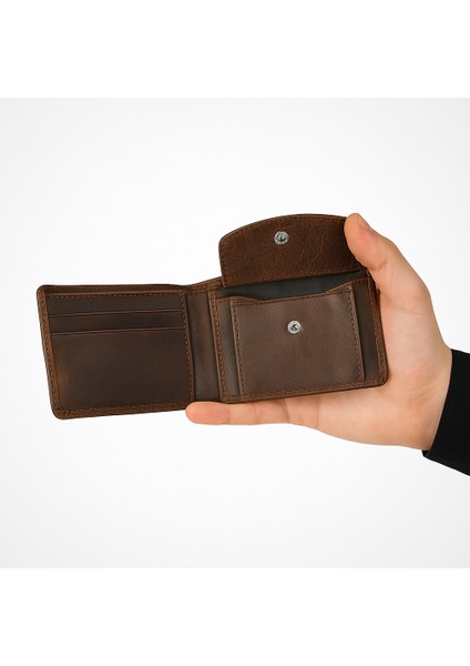 Private Collection Kişiselleştirilebilir Kahve Rengi Hakiki Deri Cüzdan (11X9) fiyatları
