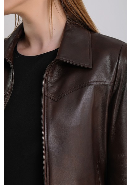 Carole Kadın Deri Ceket