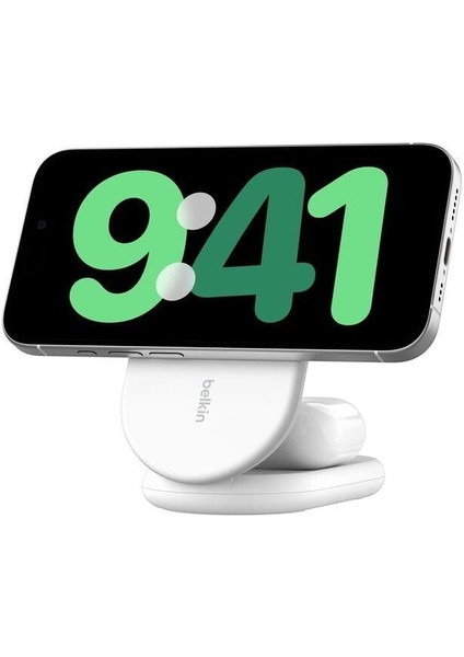 WIZ028VFWH Boostcharge Pro Katlanabilir Qi2 15W Kablosuz Şarj Standı - Beyaz modelleri