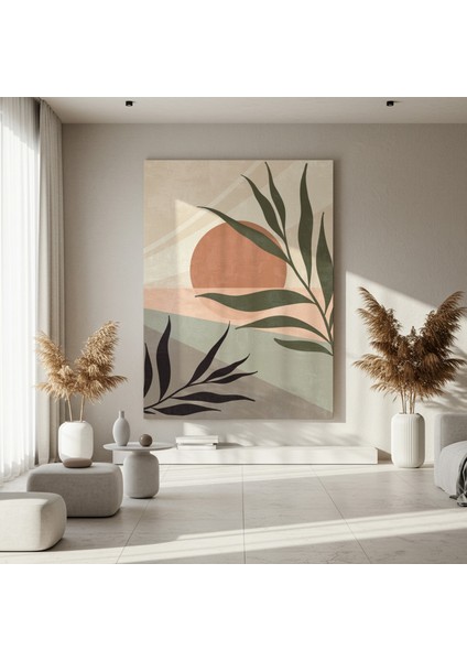 Minimalist Bitkisel Desen Tablosu fırsatları