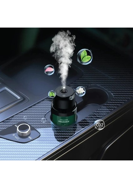 Taşınabilir Araç Difüzörü – 160ML Usb-C Şarjlı, 3 Üfleme Modu, Yıldızlı Gökyüzü LED Işıklı, Sessiz, Oto Nemlendirici ,Araç Kokusu fırsatları